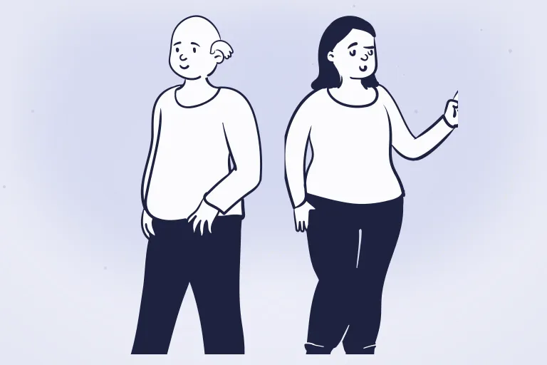 Illustration for ai marketing email