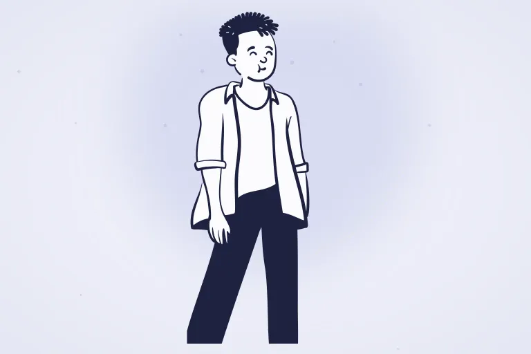 Illustration for cold email marketing tips