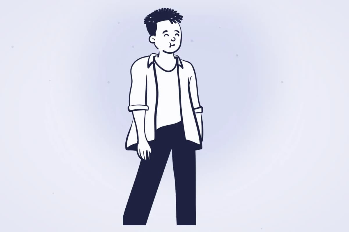 Illustration for cold email marketing tips