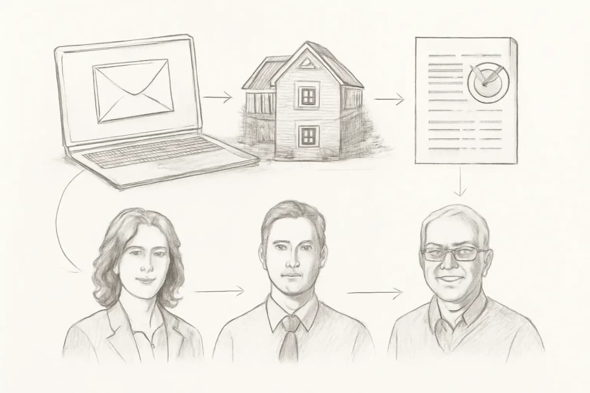 Flux d'automatisation email marketing d'assurance montrant les parcours d'assurés segmentés