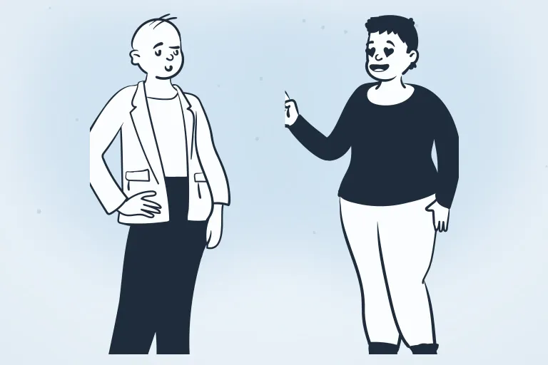 Illustration for financial services email marketing