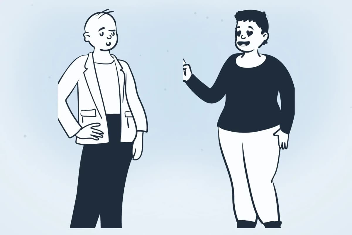 Illustration for financial services email marketing