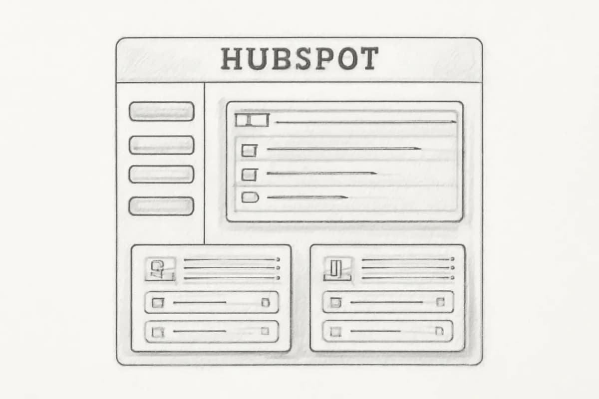 Workflow de segmentation email HubSpot affichant les filtres de liste active par étape du cycle de vie et engagement