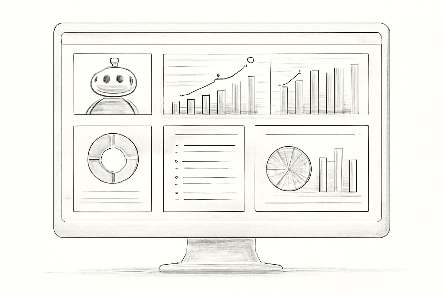 Tableau de bord d'email marketing IA montrant l'analyse des taux d'ouverture et la segmentation