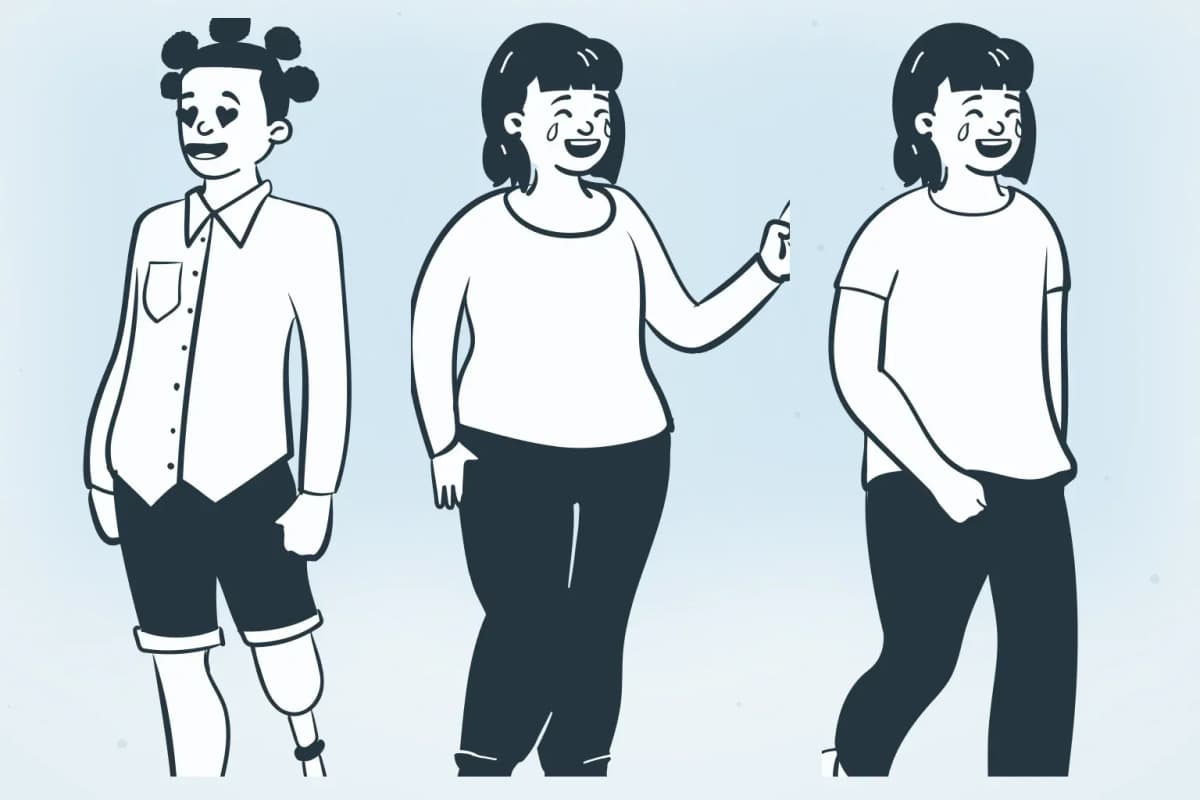 Illustration for web email marketing